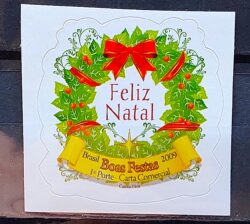 C 2917 Selo Feliz Natal Boas Festas 2009
