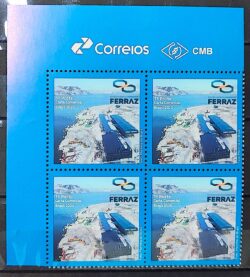 C 3880 Selo Estacao Antartica Comandante Ferraz 2020 Quadra Vinheta Correios