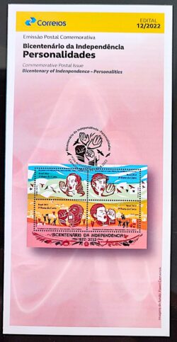 Edital 2022 12 Bicentenario da Independencia Personalidades Sem Selo