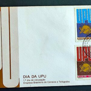 Envelope FDC 187 1979 Dia da UPU Servico Postal CPD Ribeirao Preto