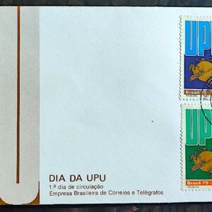 Envelope FDC 187 1979 Dia da UPU Servico Postal CPD SP 1
