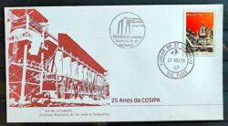 Envelope FDC 191 1979 Cosipa Industria Economia CBC e CPD SP 1