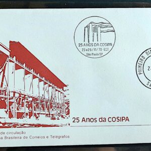 Envelope FDC 191 1979 Cosipa Industria Economia CBC e CPD SP 2