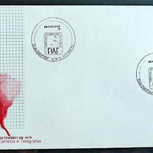 Envelope PVT 000 1979 Dia da FIAF Arquitetura Chafariz CBC RJ