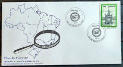 Envelope PVT 000 1979 Dia da Febraf Arquitetura Chafariz CBC RJ
