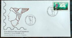 Envelope PVT 000 1979 Dia do Comercio Filatelico Congresso UPU Brasiliana CBC RJ
