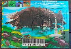 B 108 Bloco Ilha da Trindade Peixe Aves Passaros Caranguejo 1997 CBC RJ