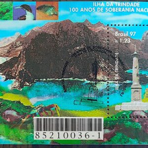 B 108 Bloco Ilha da Trindade Peixe Aves Passaros Caranguejo 1997 CBC RJ