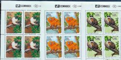 C 1894 Selo Macaco Fauna 1994 Serie Completa Quadra Vinheta Correios