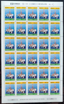 C 1906 Selo Petrobras Petroleo Energia 1994 Folha
