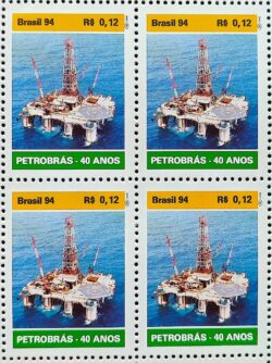 C 1906 Selo Petrobras Petroleo Energia 1994 Quadra