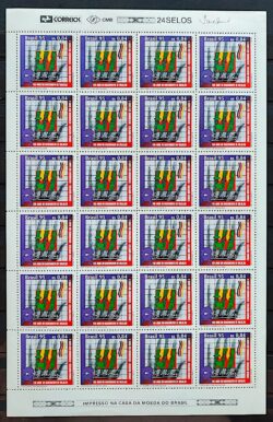 C 1967 Selo Radiologia Wilhlem Conrad Roentgen Raio X 1995 Folha