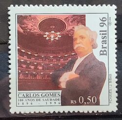C 2006 Selo Centenario Carlos Gomes Musica 1996