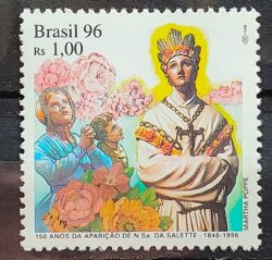 C 2010 Selo Nossa Senhora da Salette Religiao 1996