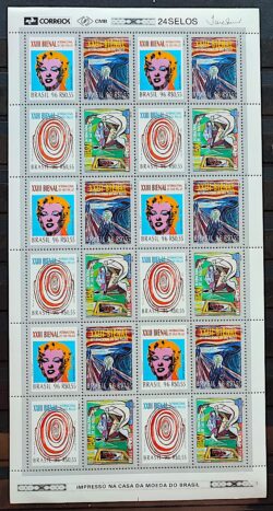 C 2014 Selo Bienal Internacional de Sao Paulo Wahro Munch Bourgeois Picasso 1996 Folha