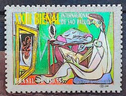 C 2017 Selo Bienal Internacional de Sao Paulo 1996 Le jeune Pablo Picasso