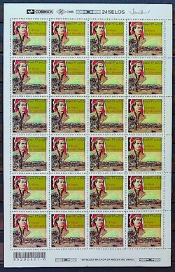 C 2024 Selo Poeta Castro Alves Literatura 1997 Folha