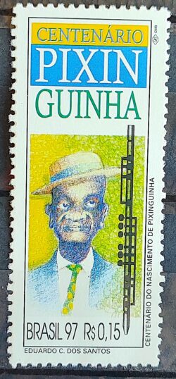 C 2031 Selo Centenario Pixinguinha Musica 1997