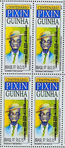 C 2031 Selo Centenario Pixinguinha Musica 1997 Quadra