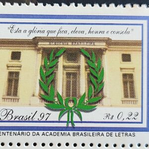C 2041 Selo Academia Brasileira de Letras Literatura 1997