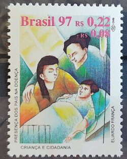 C 2060 Selo Crianca e Cidadania Direito Justica Saude 1997
