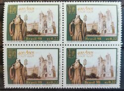 C 2142 Selo Mosteiro de Sao Bento Igreja Religiao 1998 Quadra