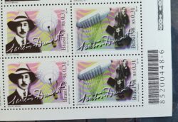 C 2143 Selo Santos Dumont Aviao Aviacao Balao 1998 Serie Completa Quadra Codigo de Barras