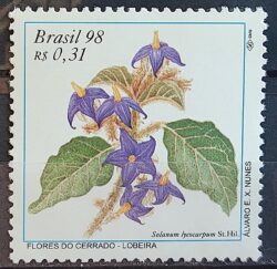 C 2170 Selo Flores do Cerrado Lobeira 1998