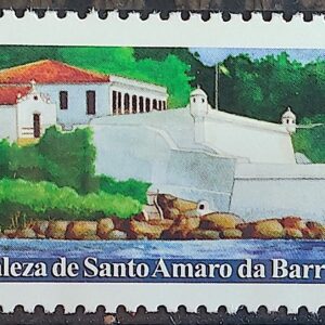 C 2194 Selo Fortaleza de Santo Amaro da Barra Grande Militar 1999