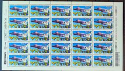 C 2196 Selo Aviao Esquadrao de Transporte Aereo Aguia Mapa 1999 Folha