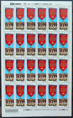 C 2197 Selo Festa do Divino Espirito Santo Igreja Religiao 1999 Folha