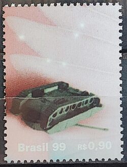 C 2208 Selo Educacao para a Paz Militar UPAEP Serie America 1999