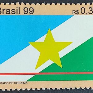 C 2227 Selo Bandeira de Roraima Estrela 1999