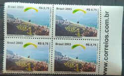 C 2550 Selo Parapente Esporte Radical 2003 Quadra Vinheta Site