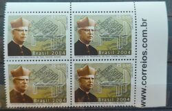 C 2561 Selo Centenario Dom Vicente Scherer Religiao 2004 Quadra Vinheta Site