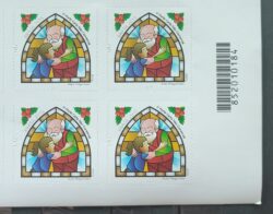 C 3491 Selo Natal Abraco Religiao 2015 Quadra Codigo de Barras