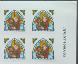 C 3492 Selo Natal Presente Religiao 2015 Quadra Vinheta Site