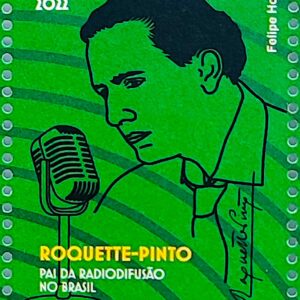 C 4067 Selo Centenario do Radio no Brasil Comunicacao 2022 Roquette Pinto