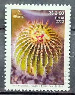 C 4070 Selo Flora e Fauna Suculentas Mercosul 2022