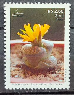 C 4072 Selo Flora e Fauna Suculentas Mercosul 2022