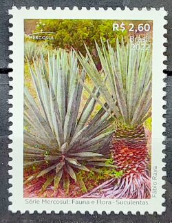 C 4073 Selo Flora e Fauna Suculentas Mercosul 2022
