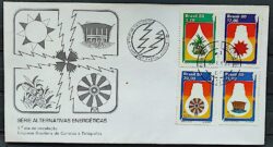 Envelope FDC 192 1980 Alternativas Energicas Energia CBC e CPD Brasilia