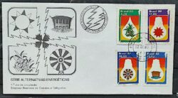 Envelope FDC 192 1980 Alternativas Energicas Energia CBC e CPD RJ