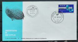 Envelope FDC 199 1980 Balao Graff Zeppelin Aviacao CBC e CPD SP