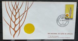 Envelope FDC 214 1980 Dia de Acao de Gracas Religiao CPD SP