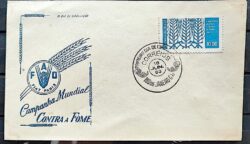 Envelope PVT 000 1963 FAO Campanha contra a Fome Saude CBC RJ