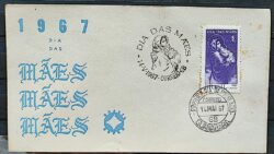 Envelope PVT 000 1967 Dia das Maes CBC e CPD Guanabara