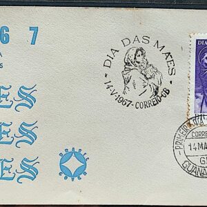 Envelope PVT 000 1967 Dia das Maes CBC e CPD Guanabara