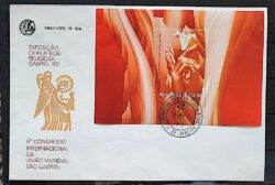 Envelope PVT 000 1980 Anjo Gabriel Religiao Mao CPD RJ