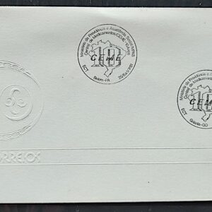 Envelope PVT 000 1980 Dia Nacional da Saude CBC Goiania e Belem